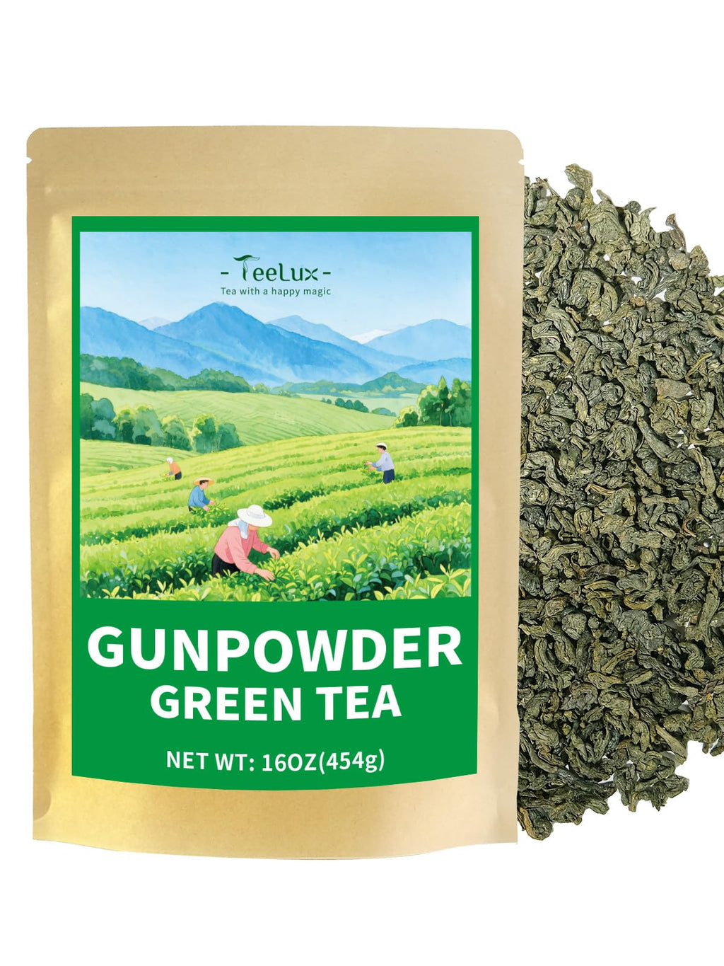 TeeLux Green Tea Loose Leaf