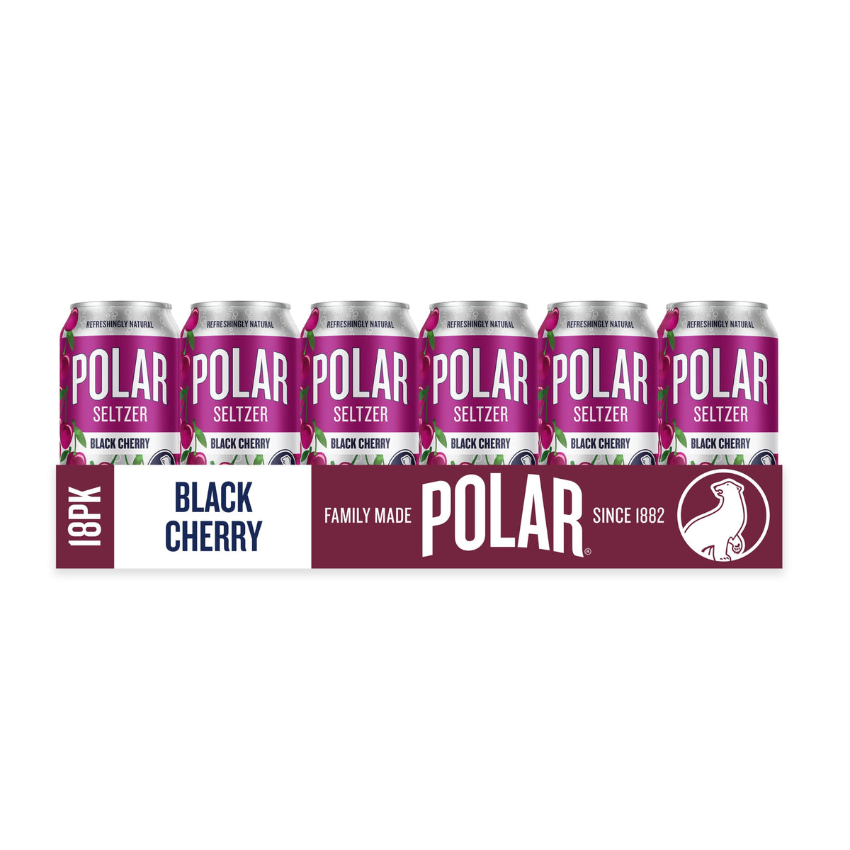 Polar Seltzer Water with Crisp Refreshing Bubbles