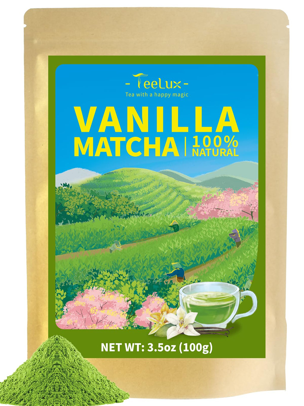 TeeLux Green Tea Loose Leaf