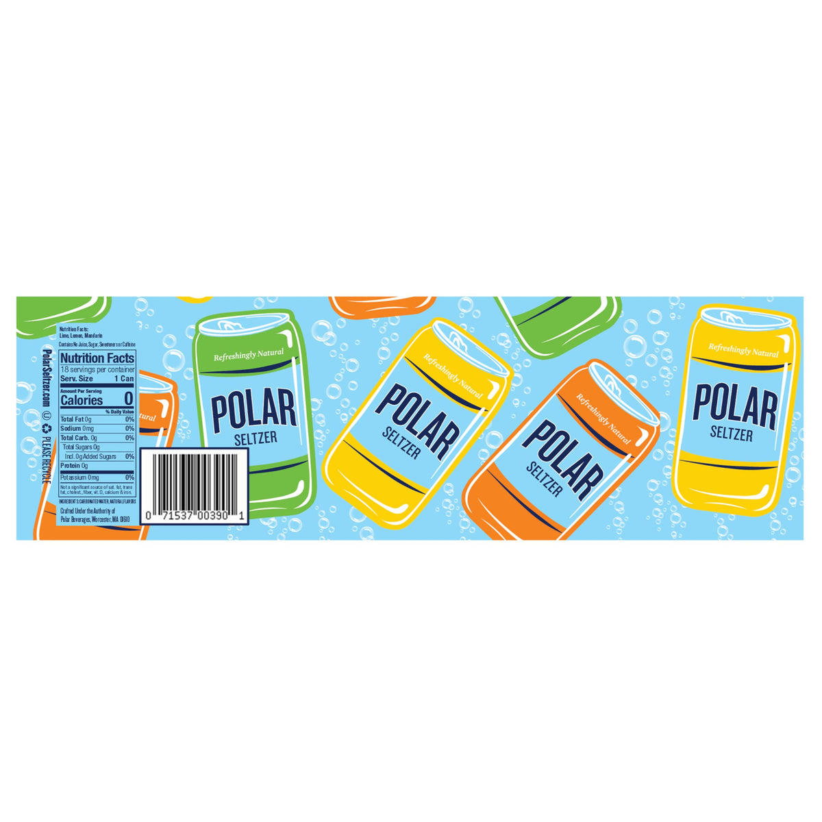 Polar Seltzer Water Crowd-Pleaser Variety Pack