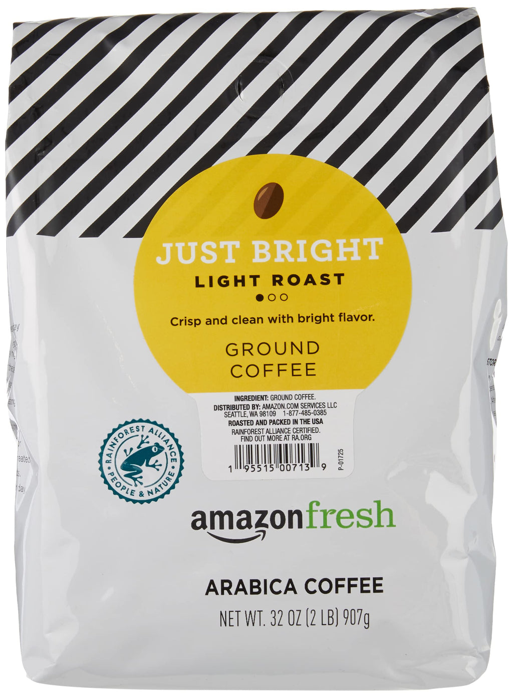 Amazon Fresh Ground Coffee, Medium Roast