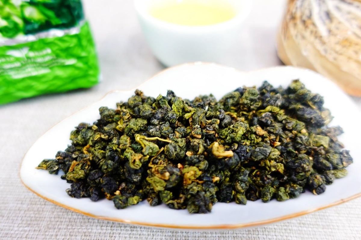 Xin Qing Tieguanyin Oolong Tea - Tie Guan Yin Iron Goddess Loose Leaf Taiwan High Mountain Oolong Tea 200g