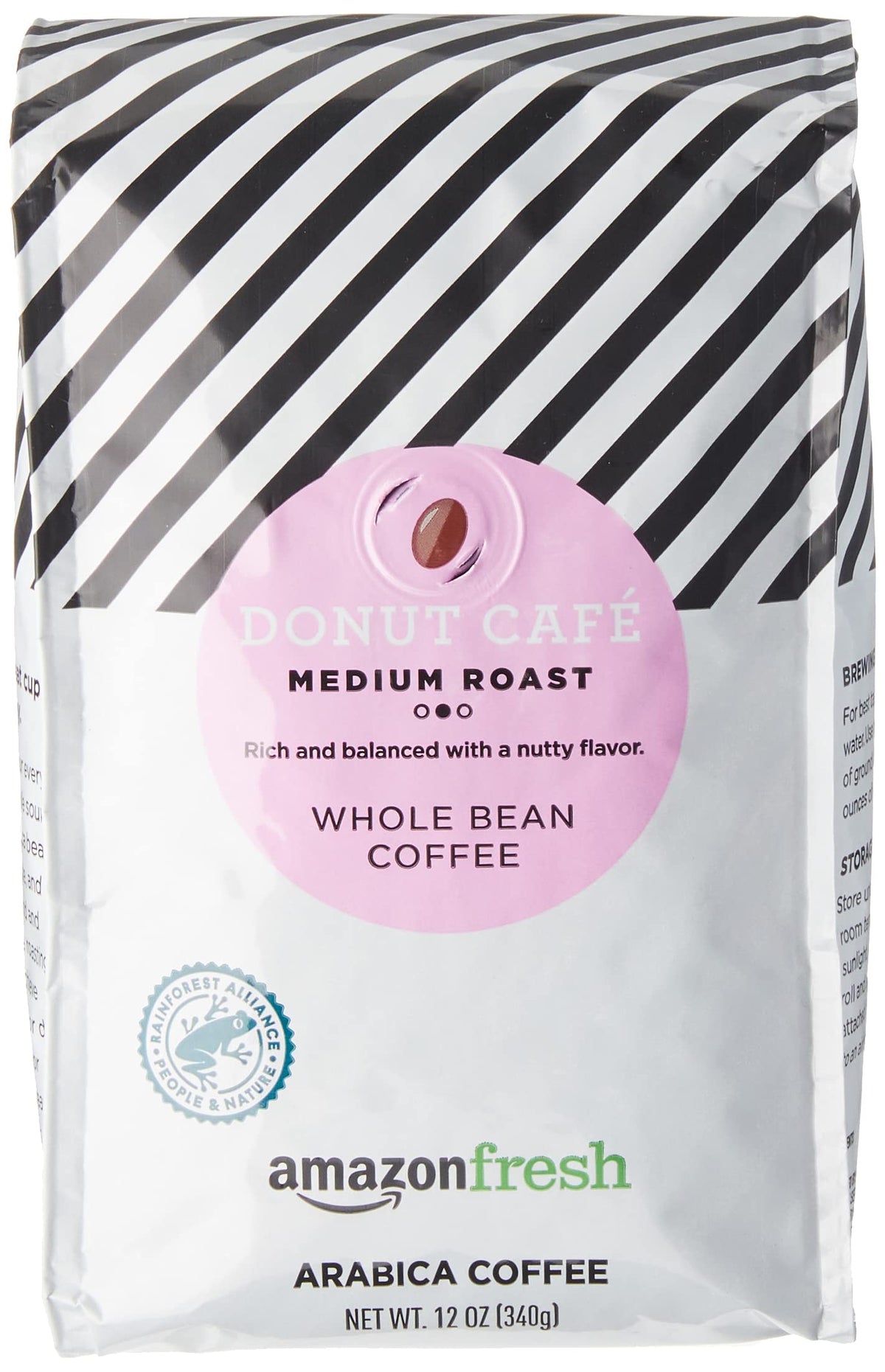 Amazon Fresh Whole Bean Coffee, Medium Roast Blend