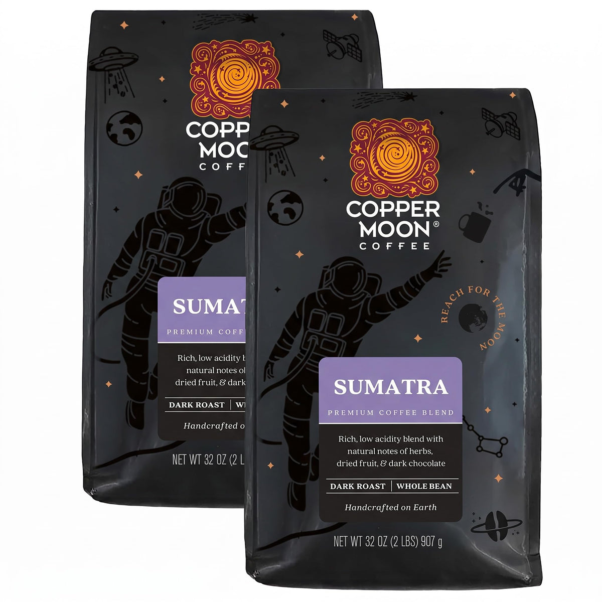 Copper Moon Dark Roast Whole Bean Coffee 1