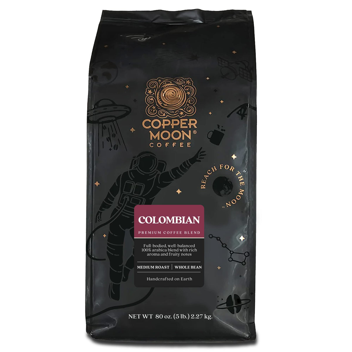 Copper Moon Dark Roast Whole Bean Coffee 1
