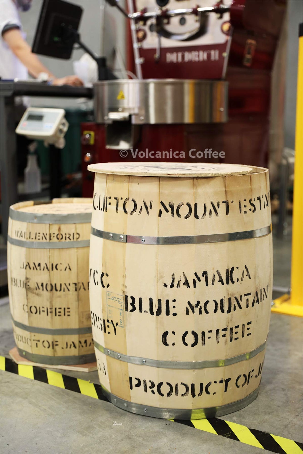 Jamaica Blue Mountain Coffee, Clifton Mount Estate, 100% Certified, Whole Bean, Fresh Roasted, 5 lbs