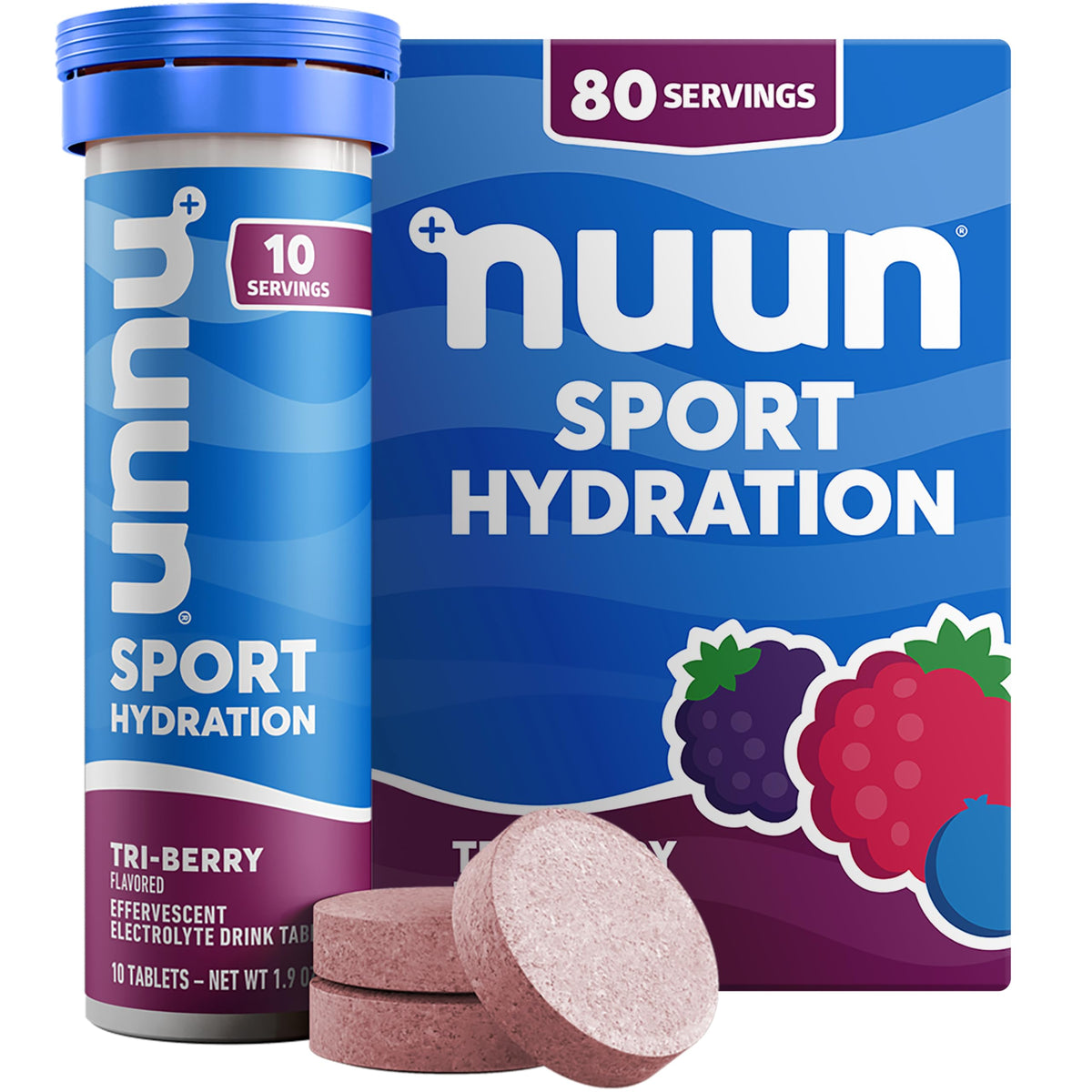 Nuun Sport Electrolyte Tablets with Essential Minerals