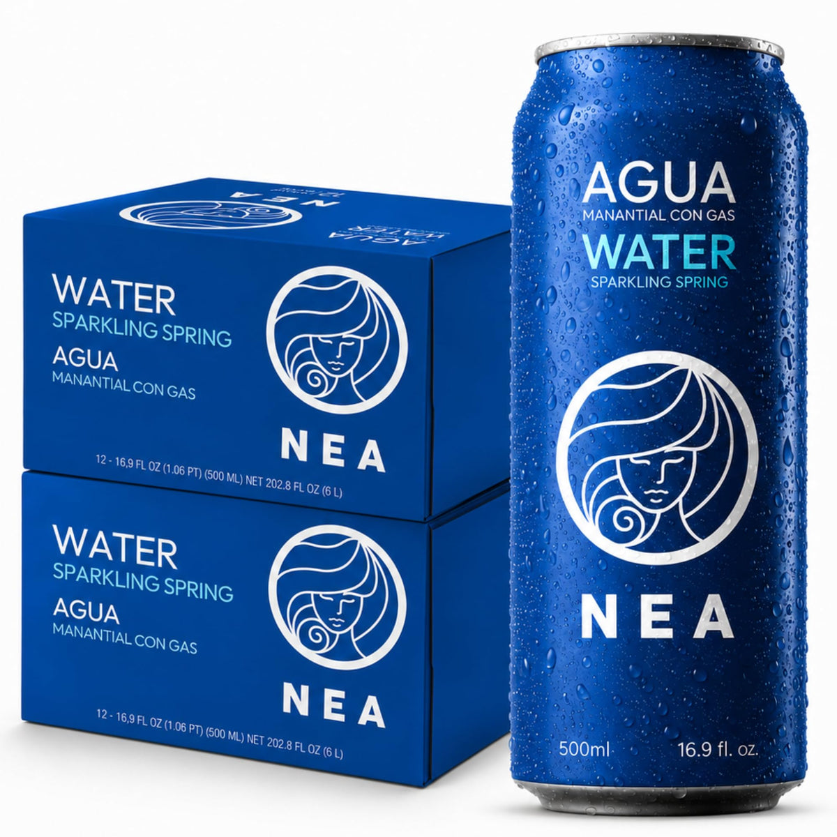 NEA Austrian Alps Natural Sparkling Spring Water 16.9 oz