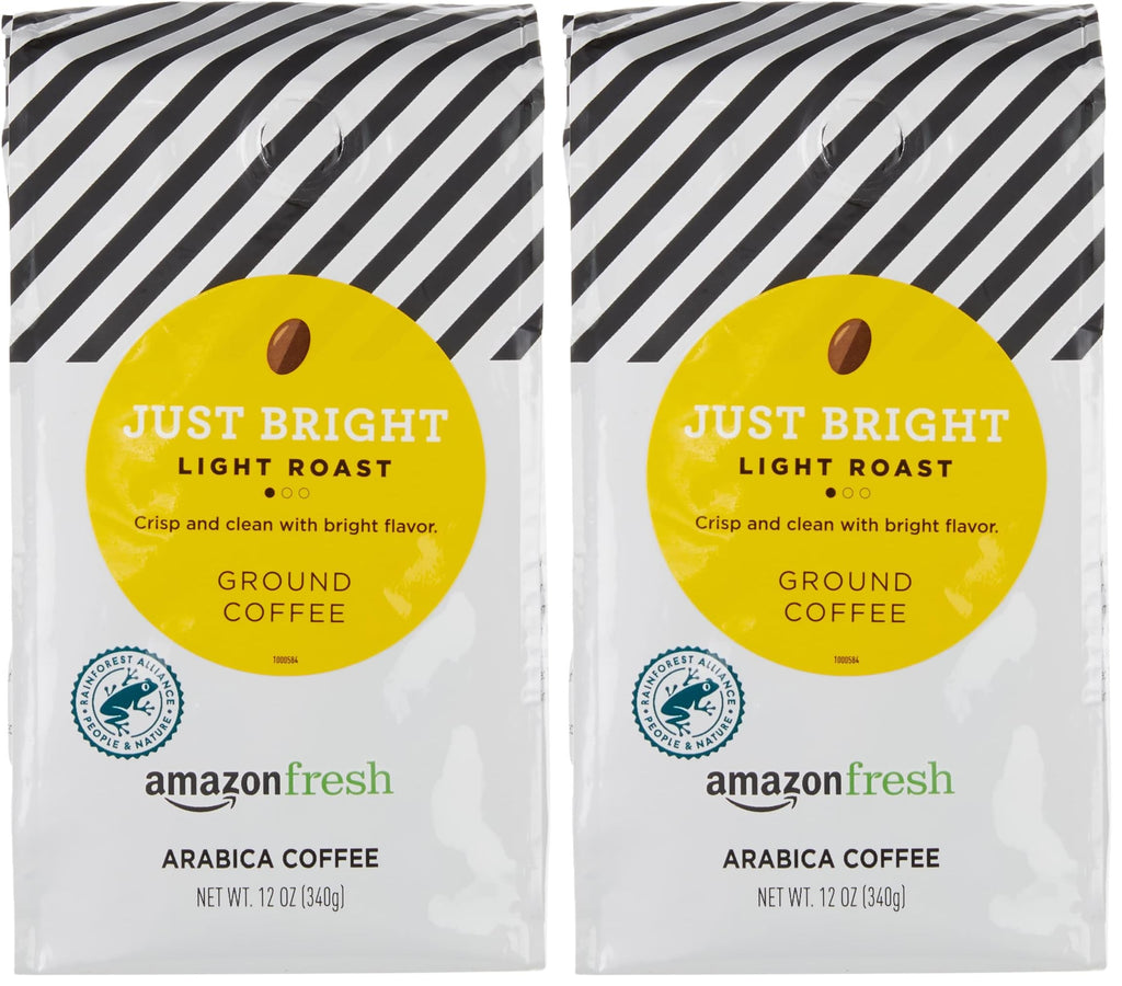 Amazon Fresh Ground Coffee, Medium Roast