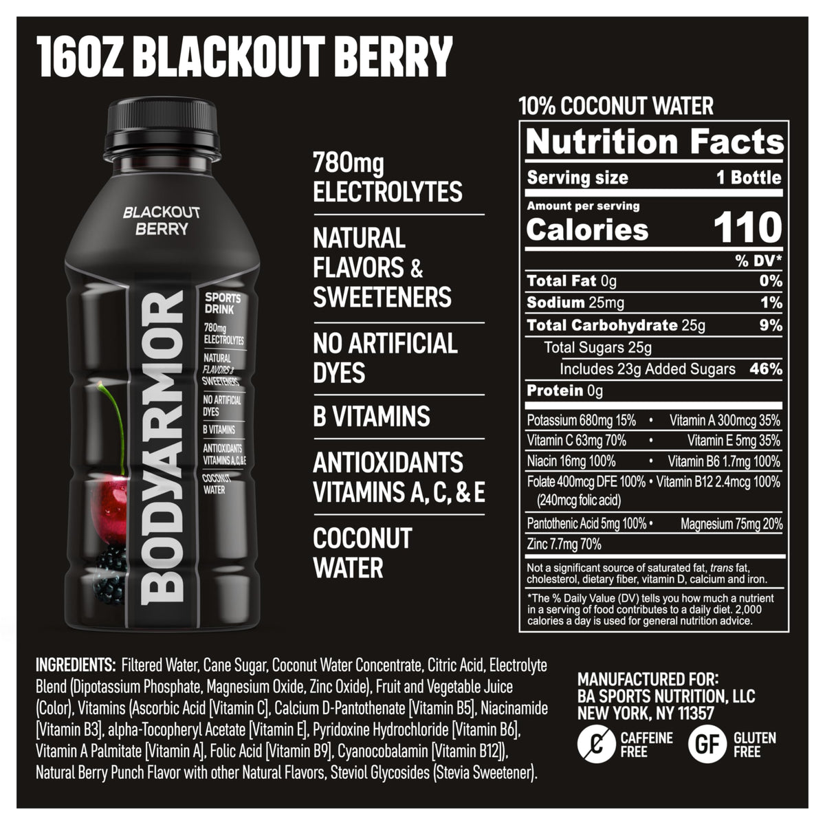 BODYARMOR Sports Drink Sports Beverage