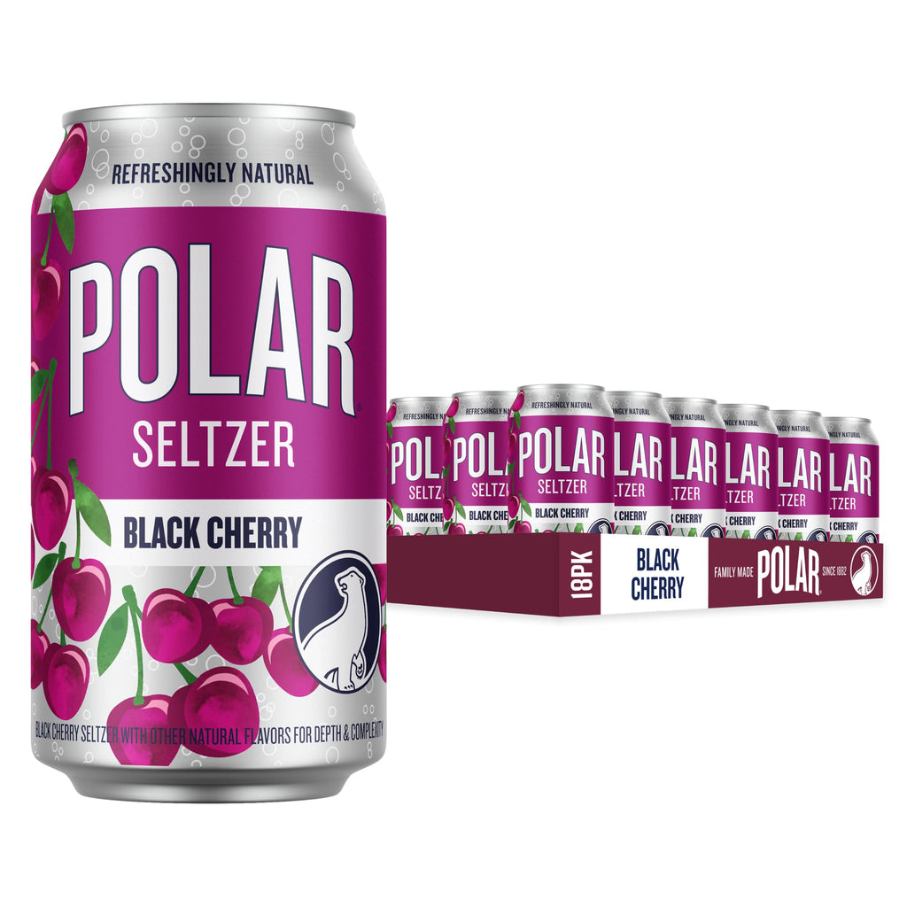 Polar Seltzer Water with Crisp Refreshing Bubbles