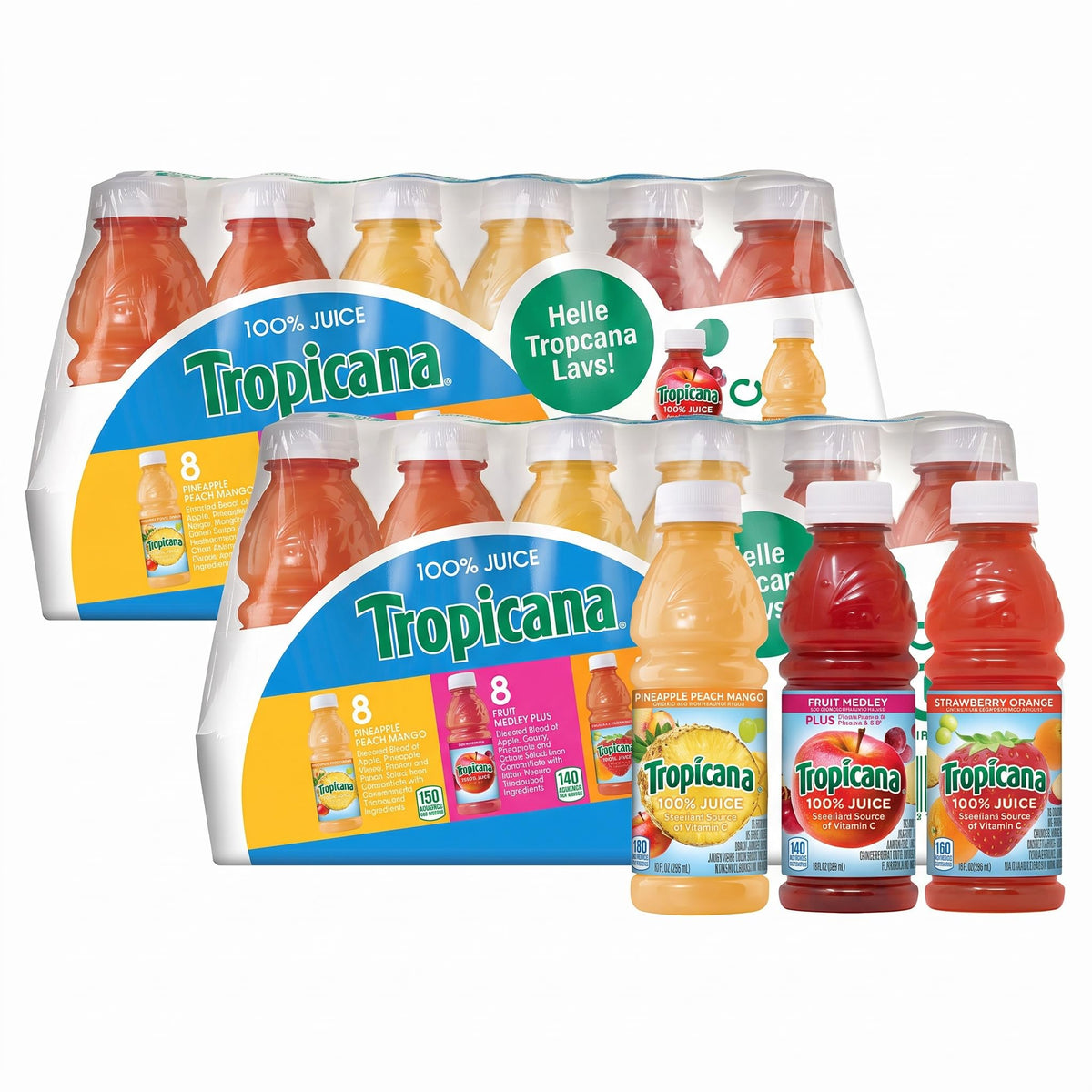 Tropicana Fruit Juice with Refreshing Natural Flavor