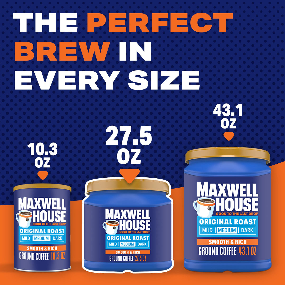 MAXWELL HOUSE Original Roast Ground Coffee Medium Original Roast