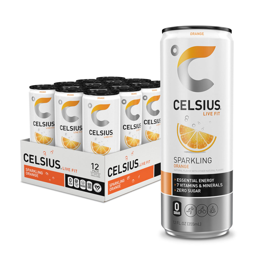 CELSIUS Sugar Free Energy Drink, 12 Fl Oz (Pack of 12)