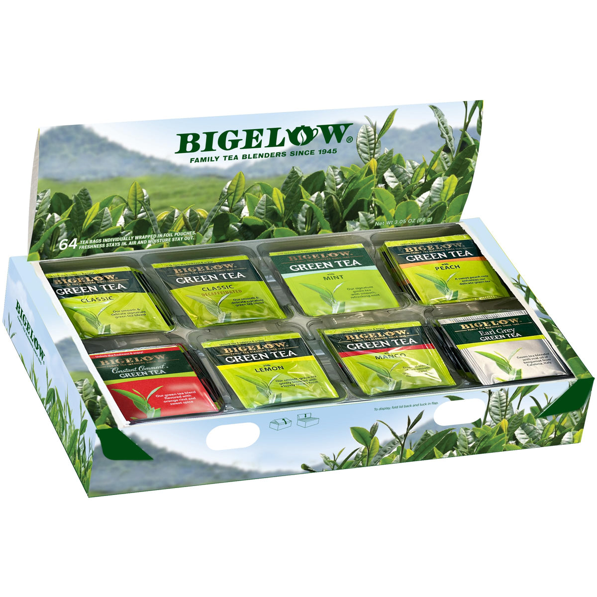 Bigelow Assorted Tea Variety Pack with Mixed Flavors