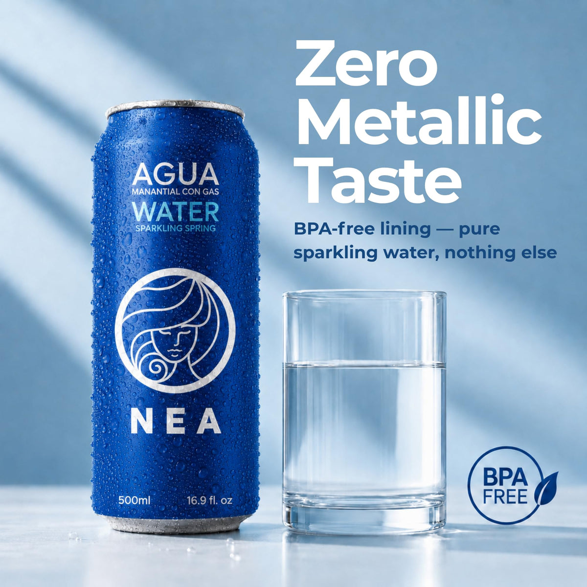 NEA Austrian Alps Natural Sparkling Spring Water 16.9 oz