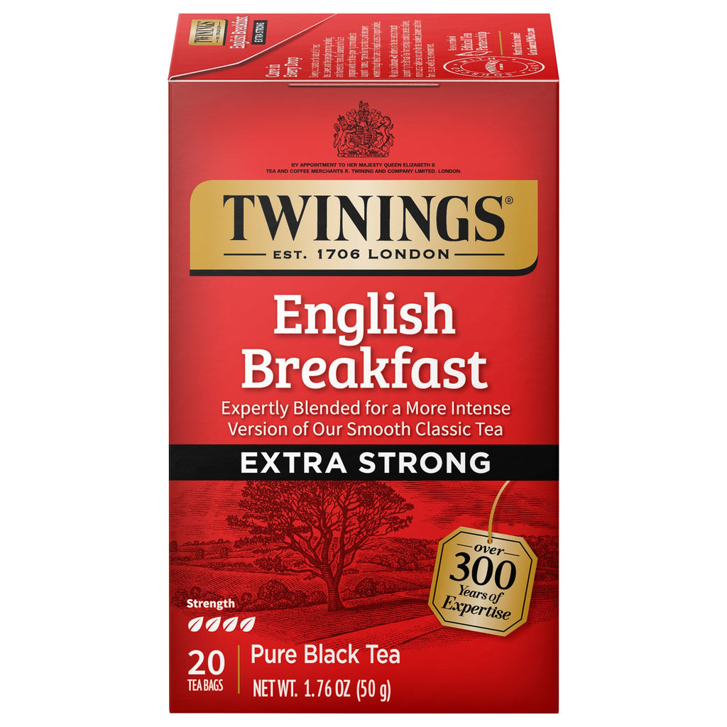 Twinings English Breakfast Black Tea, 20 Tea Bags