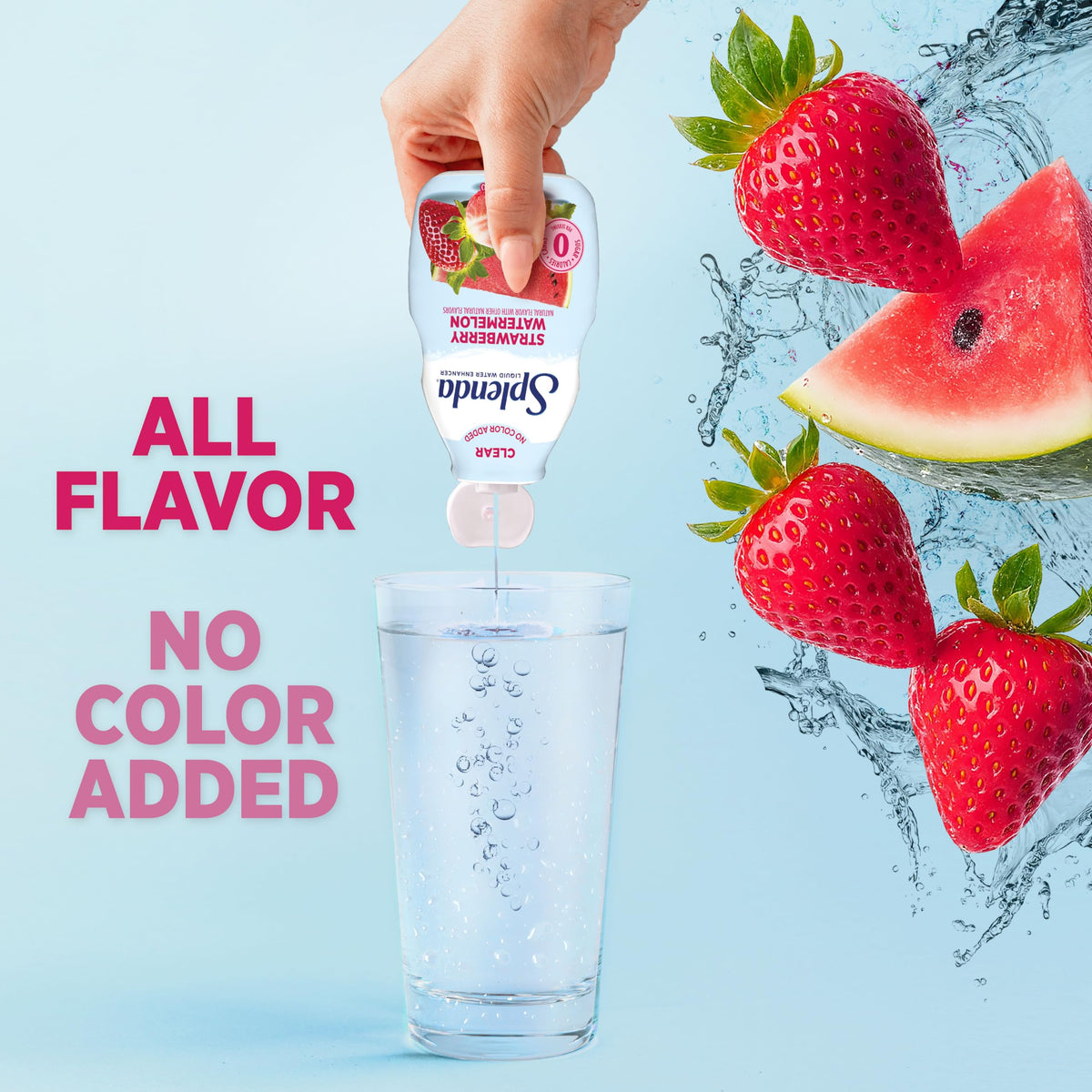 SPLENDA Strawberry Watermelon Liquid Water Enhancer 3.11 oz