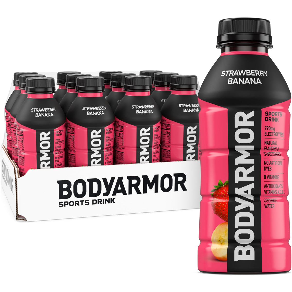 BODYARMOR Sports Drink with Electrolytes and Vitamins