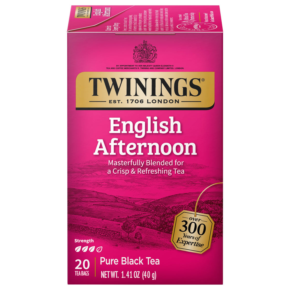 Twinings English Breakfast Black Tea, 20 Tea Bags