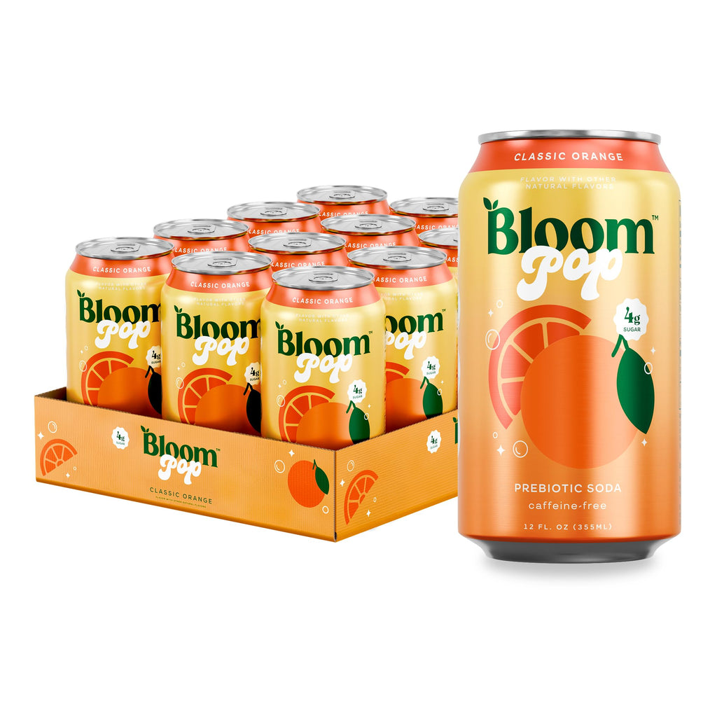 Bloom Pop Sparkling Prebiotic Soda Variety Pack
