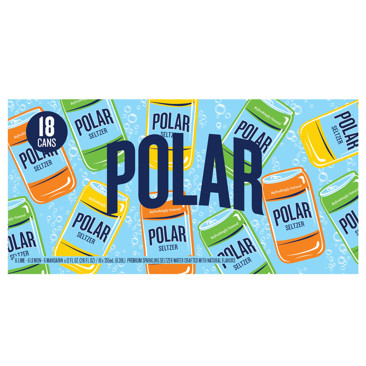 Polar Seltzer Water Crowd-Pleaser Variety Pack