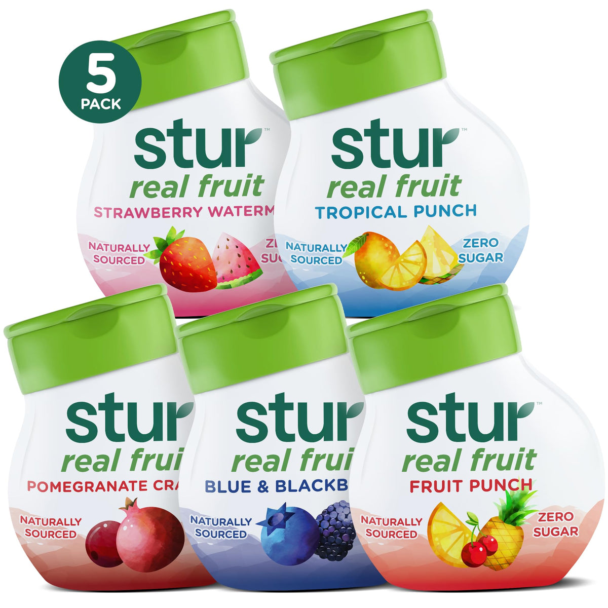 Stur Liquid Water Enhancer Variety Pack with Natural Flavors