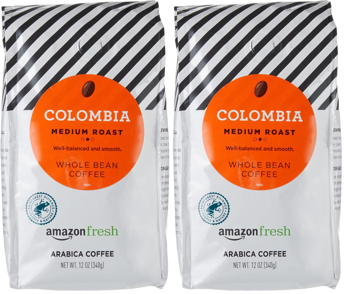 Amazon Fresh Whole Bean Coffee, Medium Roast Blend