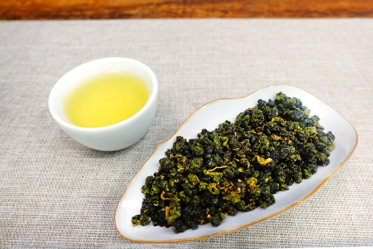 Xin Qing Milk Oolong Tea Oolong Milk Tea Jinxuan Oolong Tea Milk Fragrance Oolong Tea Taiwan High Mountain Oolong Tea Loose Leaf Oolong Tea Loose Oolong Taiwan Tea 牛奶乌龙茶 金萱茶 台湾茶