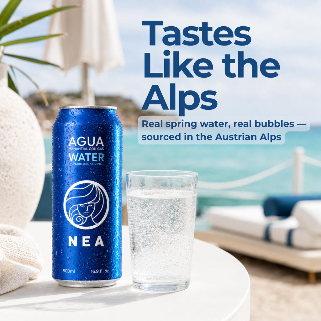 NEA Austrian Alps Natural Sparkling Spring Water 16.9 oz
