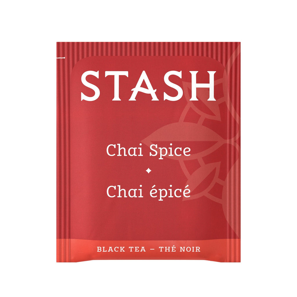 STASH Chai Spice Black Tea, 100 Bags Bulk Pack, Caffeinated