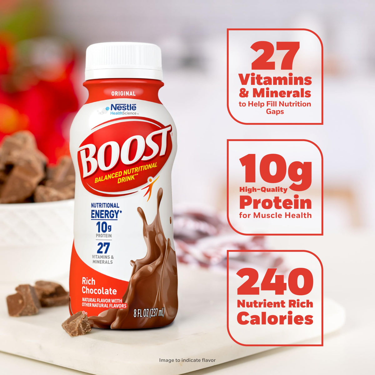 BOOST Original Nutritional Drink 8 oz, 24 Pack