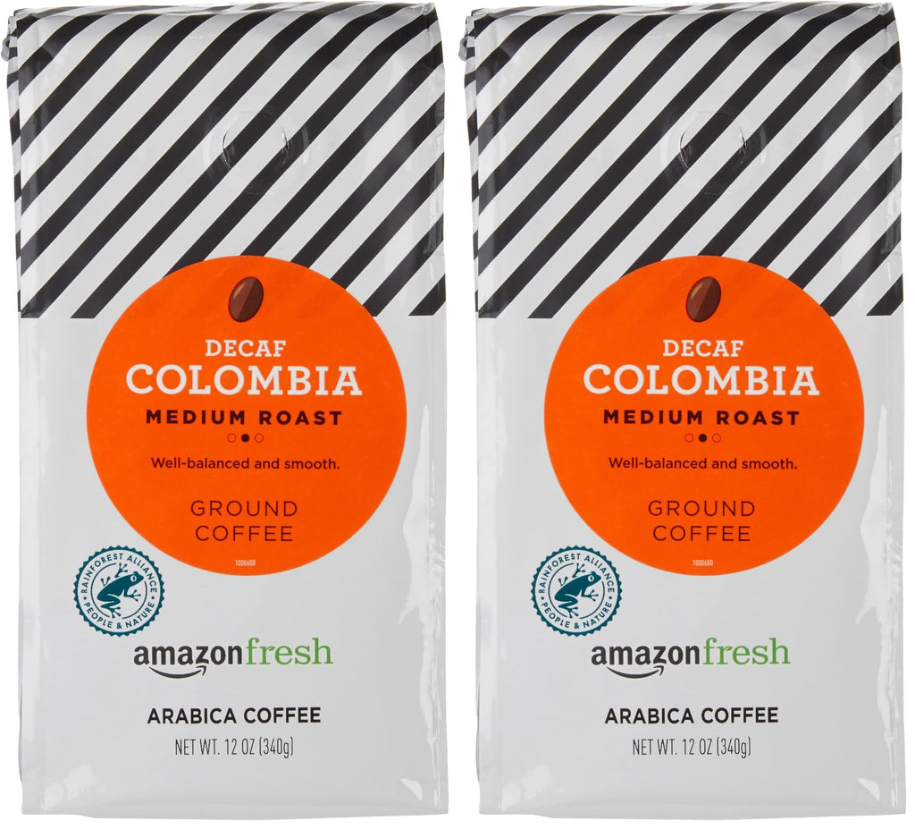 Amazon Fresh Ground Coffee, Medium Roast