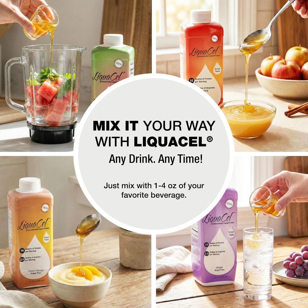 LiquaCel Concentrated Liquid Protein Sports Recovery Formula