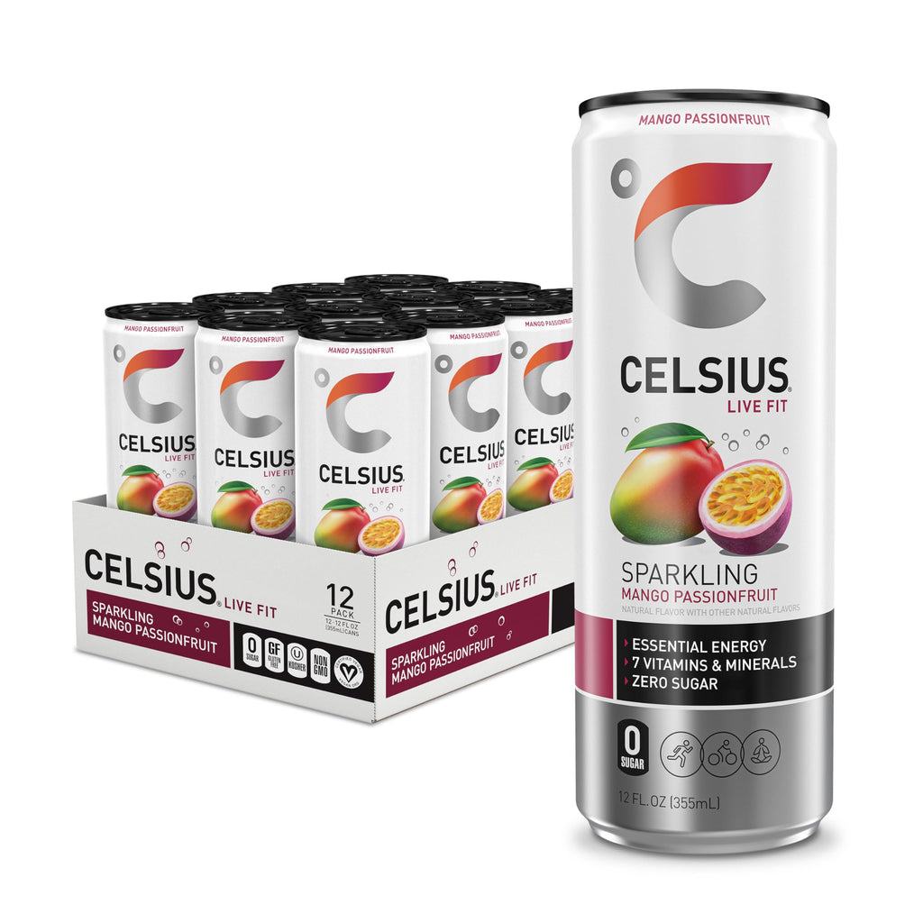 CELSIUS Sugar Free Energy Drink, 12 Fl Oz (Pack of 12)