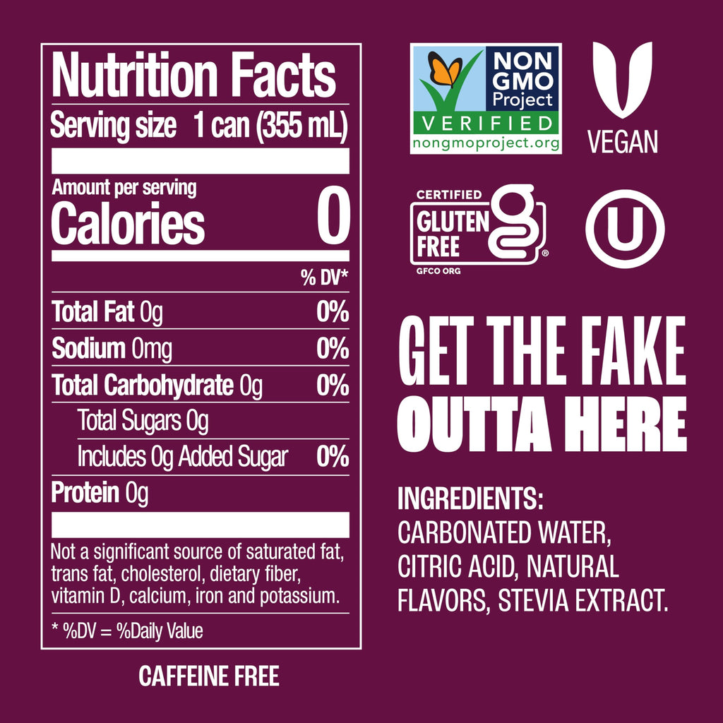 Zevia Zero Calorie Cola Soda with Natural Flavors