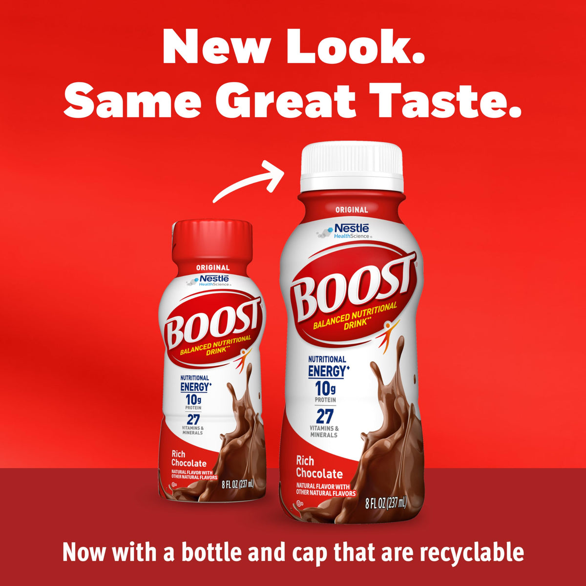 BOOST Original Nutritional Drink 8 oz, 24 Pack