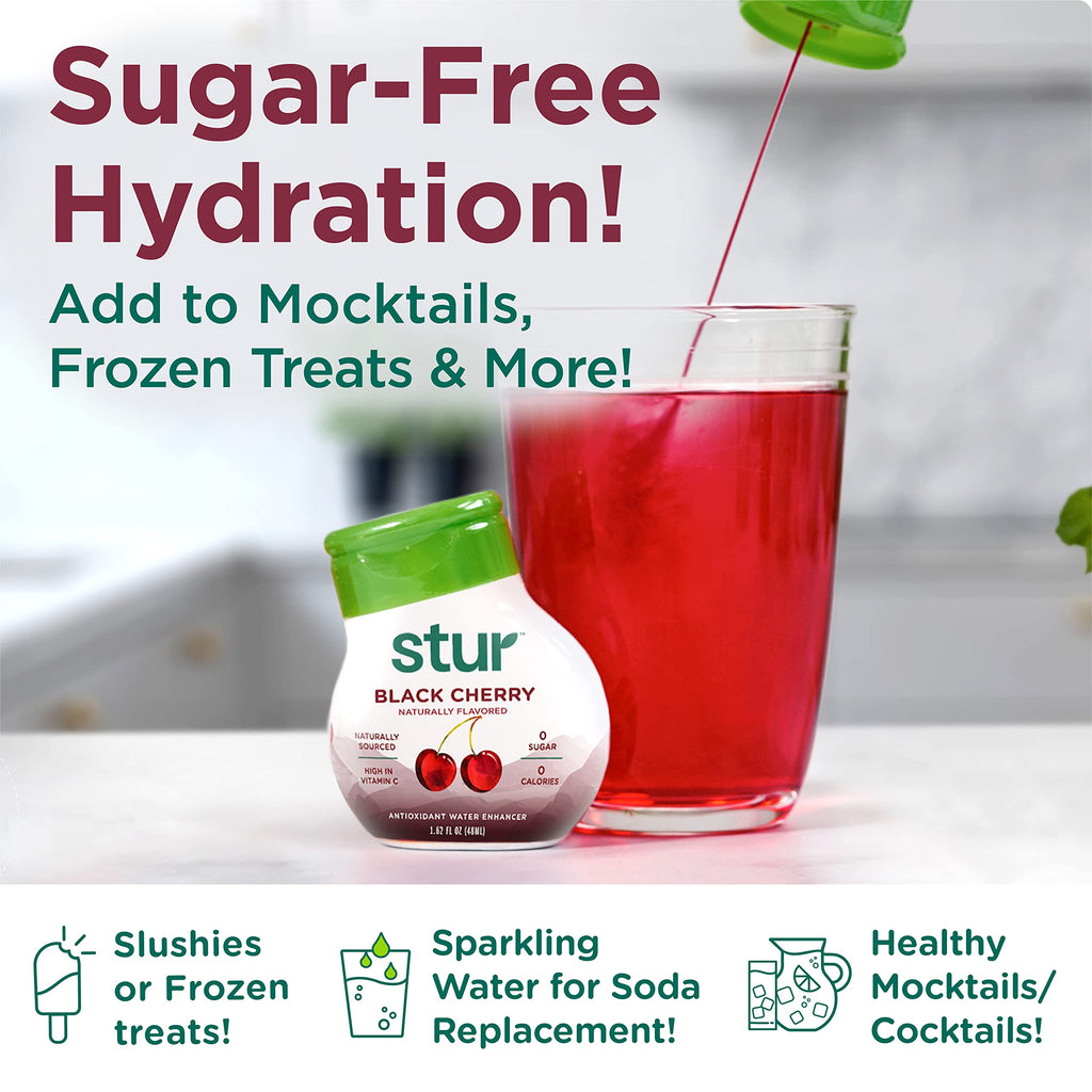 Stur Liquid Water Enhancer Variety Pack with Natural Flavors