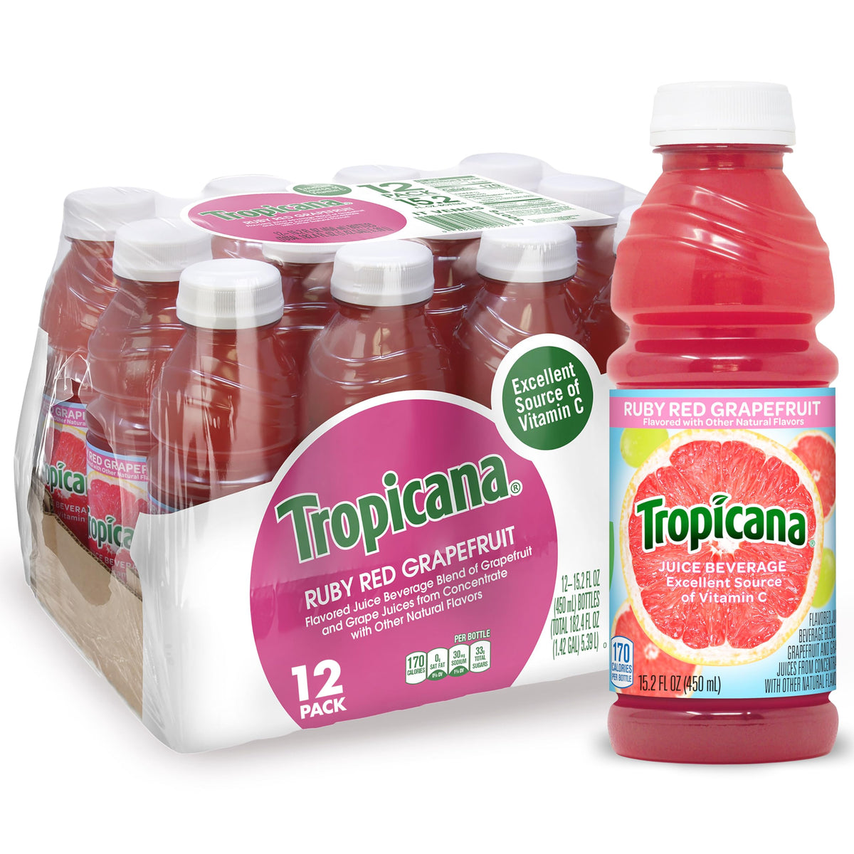 Tropicana Fruit Juice with Refreshing Natural Flavor