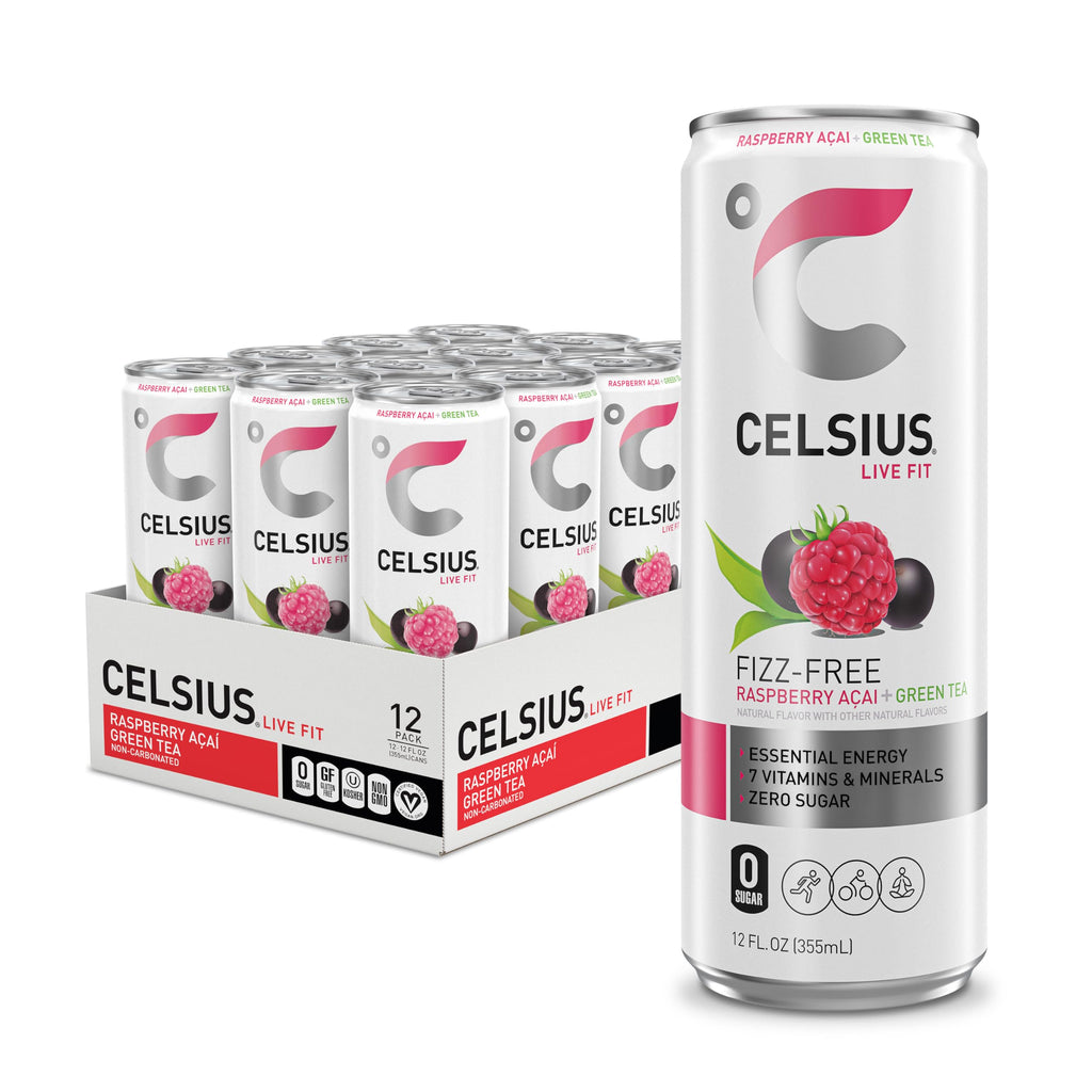 CELSIUS Sugar Free Energy Drink, 12 Fl Oz (Pack of 12)