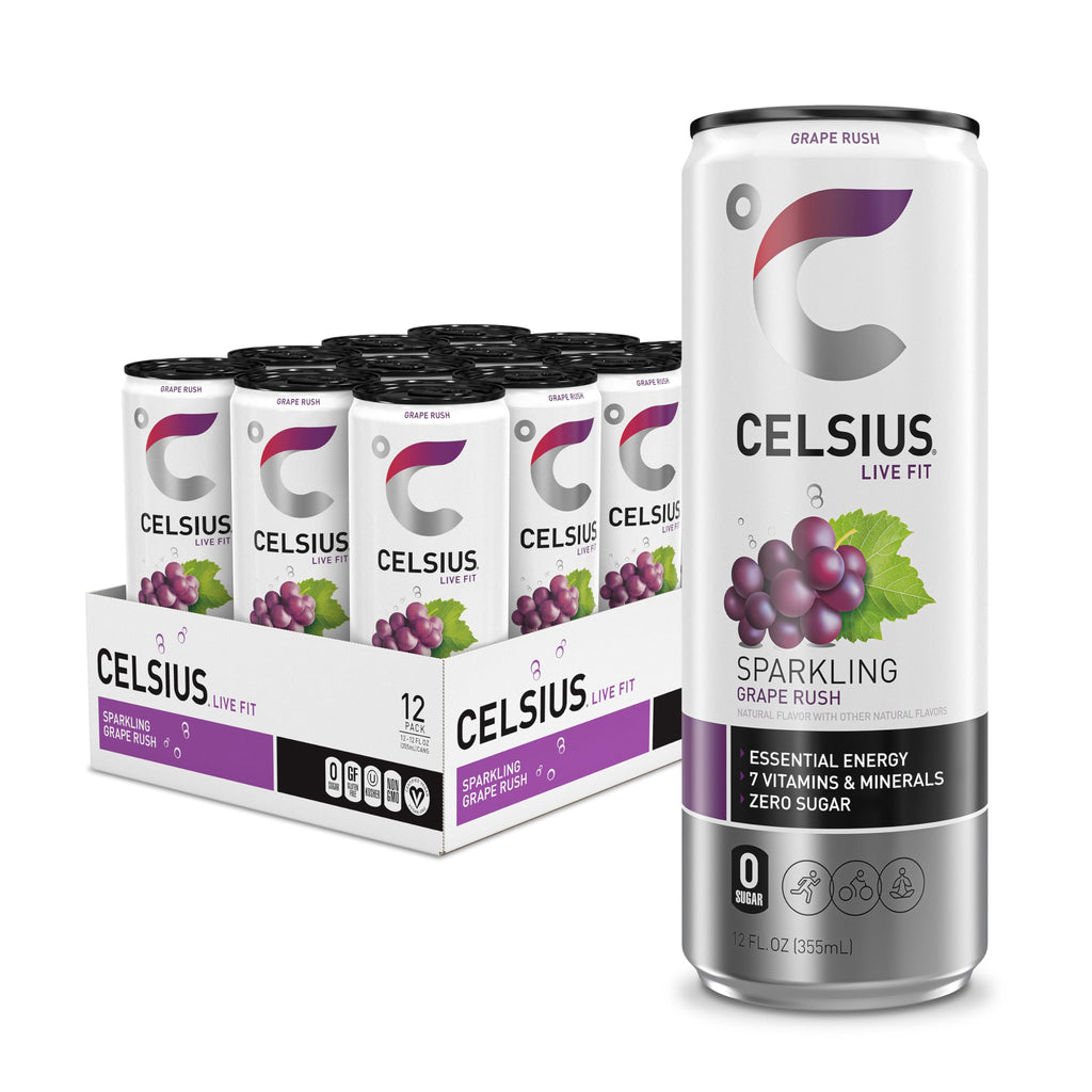 CELSIUS Sugar Free Energy Drink, 12 Fl Oz (Pack of 12)