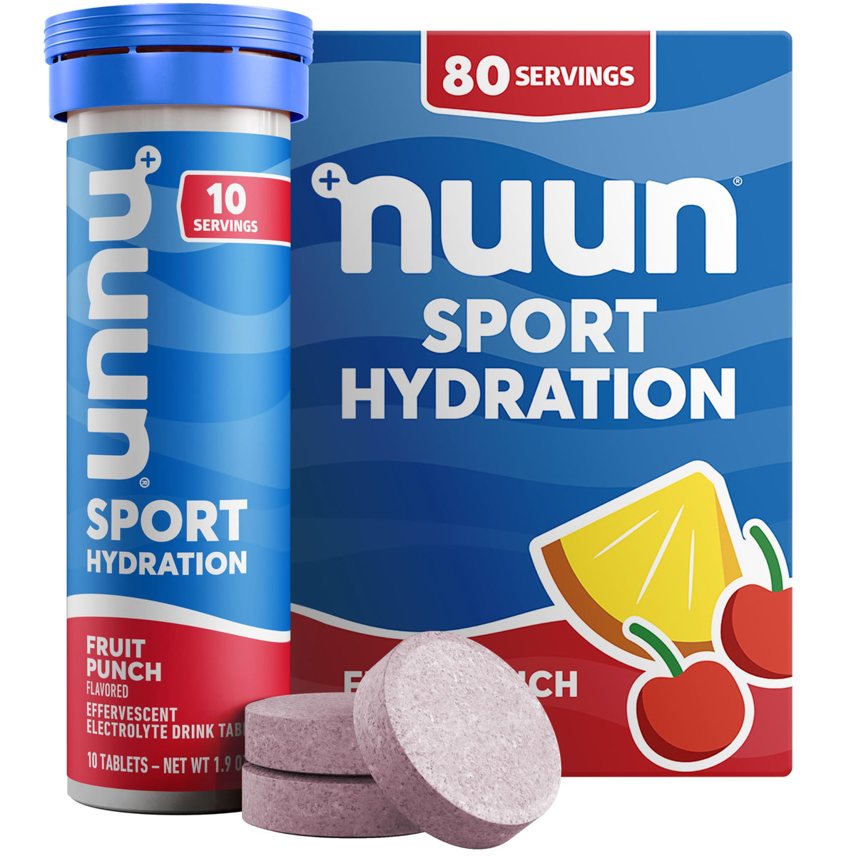Nuun Sport Electrolyte Tablets with Essential Minerals