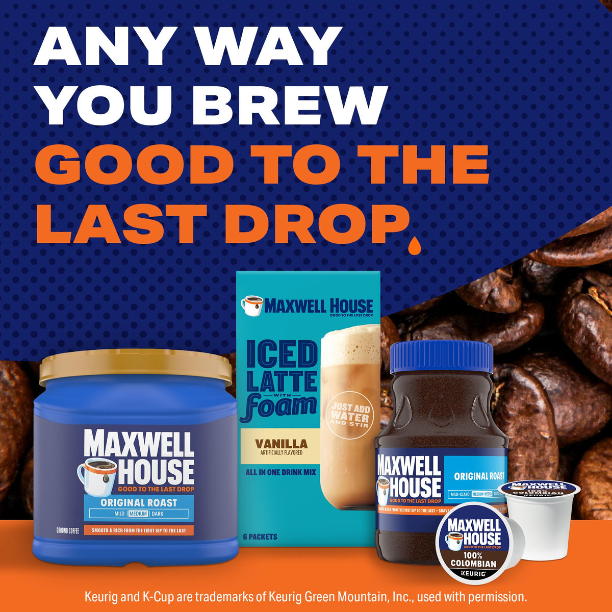 MAXWELL HOUSE Original Roast Ground Coffee Medium Original Roast