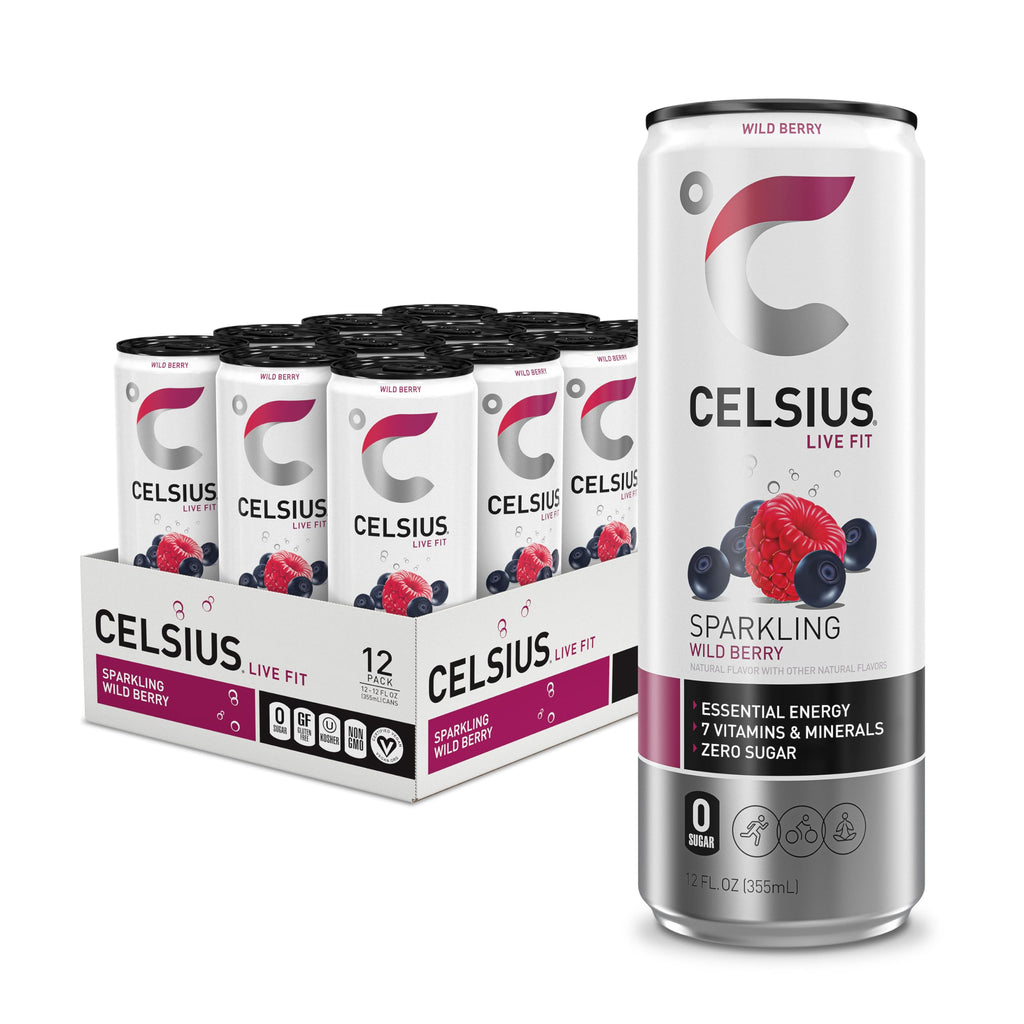 CELSIUS Sugar Free Energy Drink, 12 Fl Oz (Pack of 12)