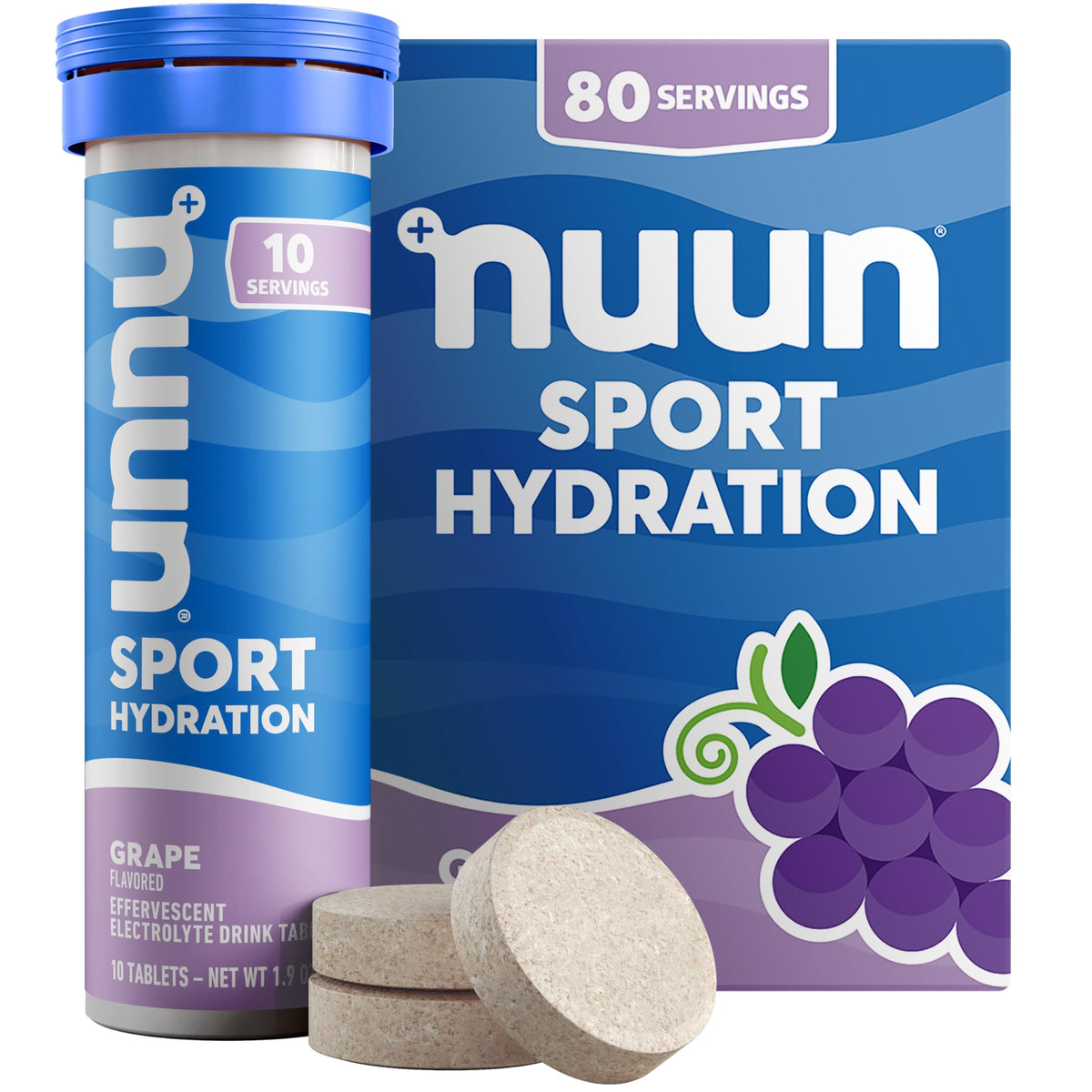 Nuun Sport Electrolyte Tablets with Essential Minerals