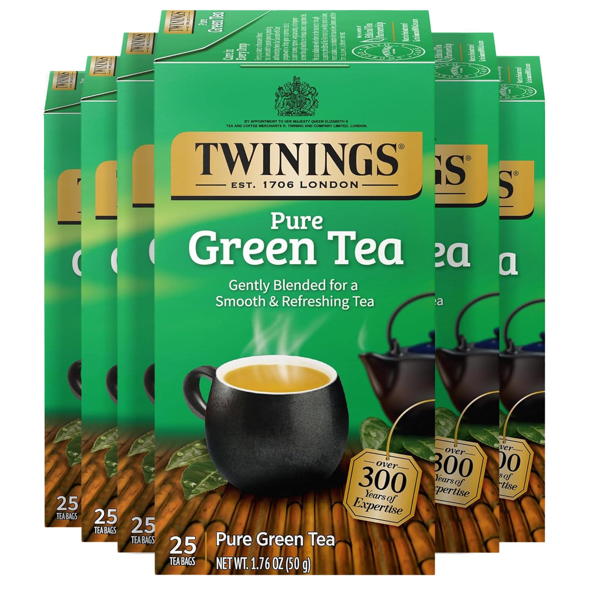 Twinings English Breakfast Black Tea Individually Wrapped Bags, 20 Count (Pack of 1), Flavourful, Robust, Caffeinated, Enjoy Hot or Iced, 20 Teabags