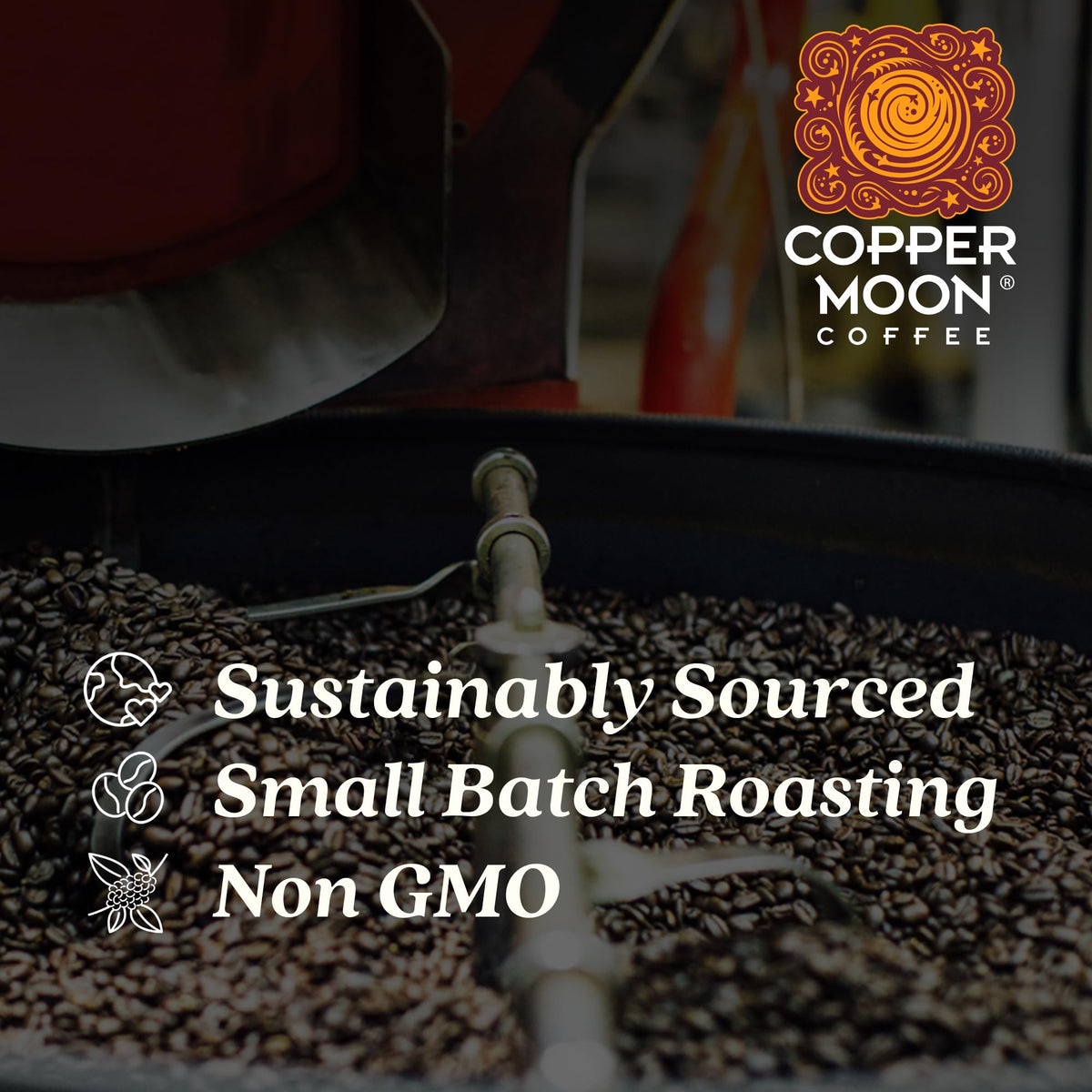 Copper Moon Dark Roast Whole Bean Coffee 1
