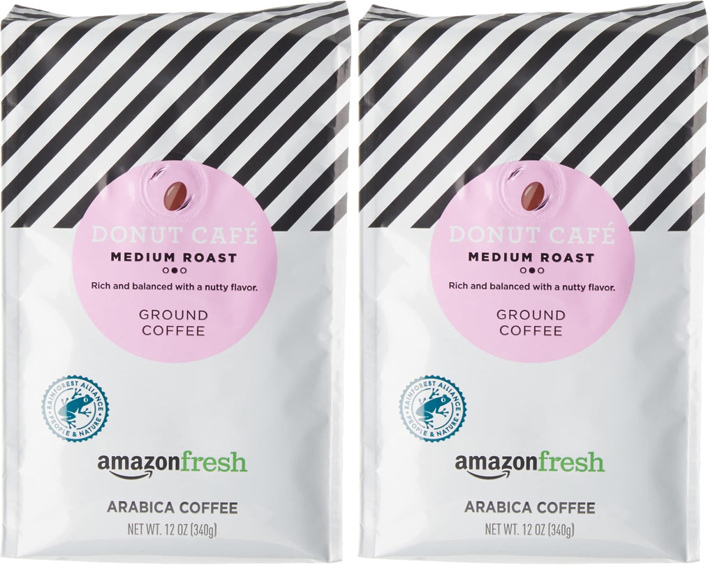 Amazon Fresh Ground Coffee, Medium Roast