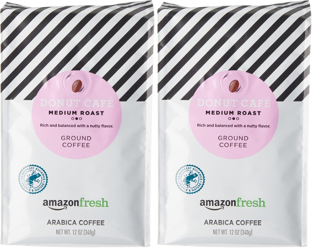 Amazon Fresh Ground Coffee, Medium Roast