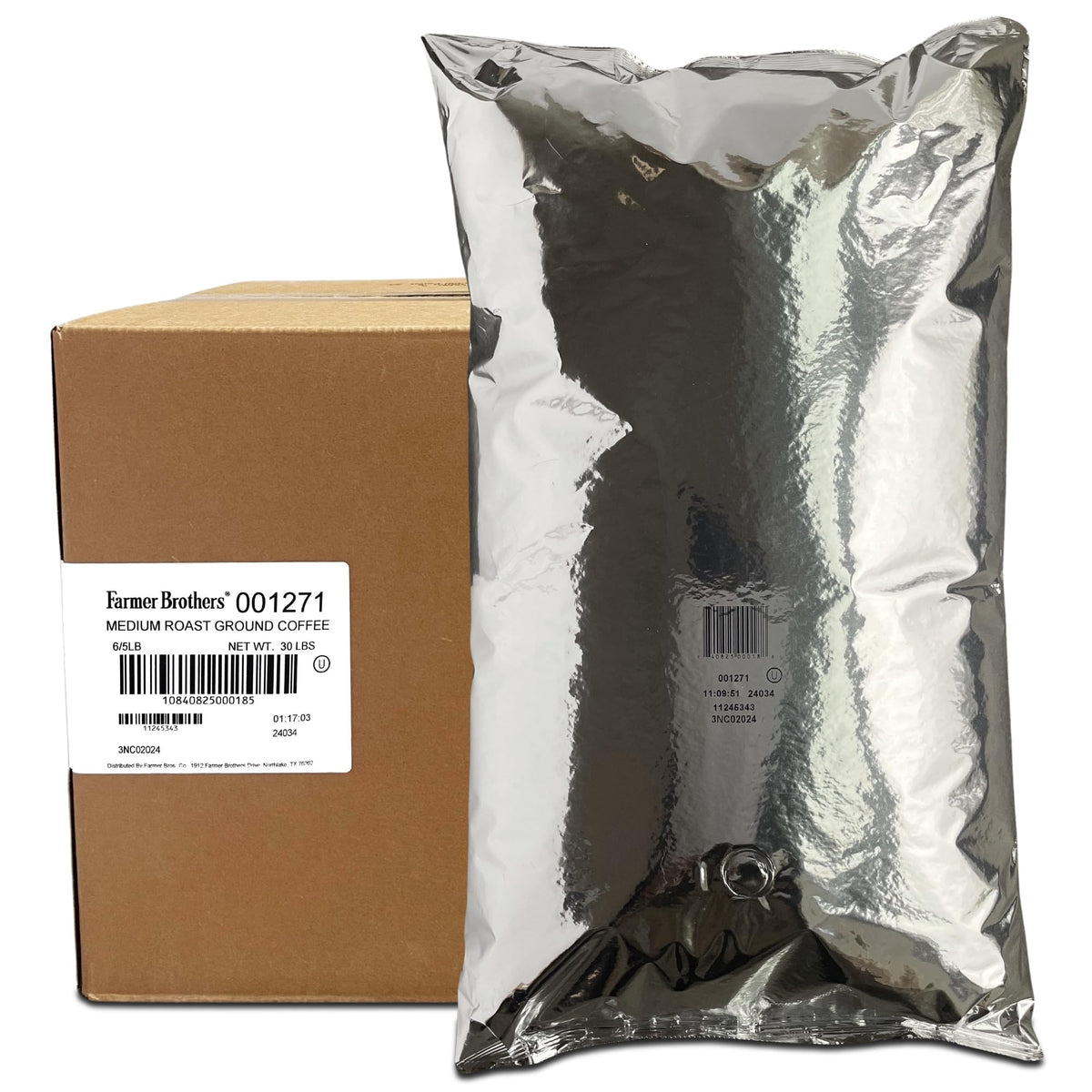 Farmer Brothers Breakfast Blend Ground Coffee, 5 lb Bag
